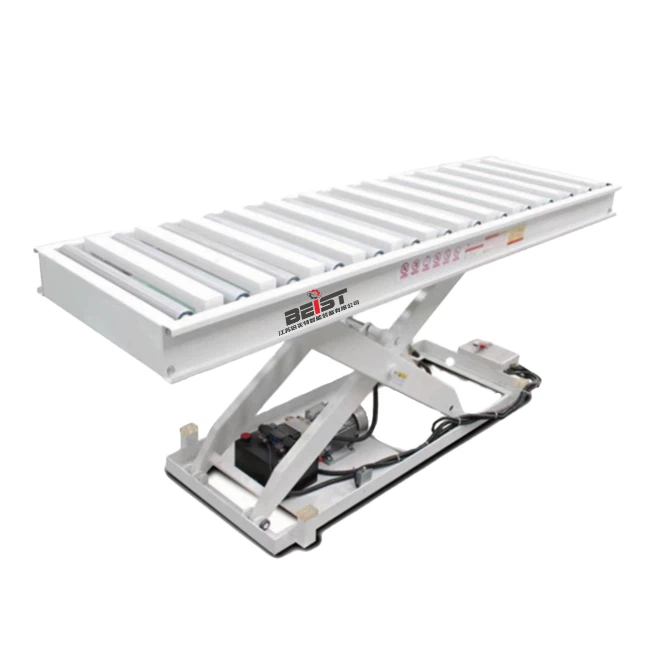 Lift Table With Conveyor Top